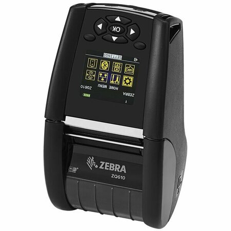 ZEBRA TECHNOLOGIES Zebra Mobile Label / Receipt Printer with Bluetooth / Wi-Fi and a Standard Battery ZQ61-AUWA000-00 105ZQ61AUWA0